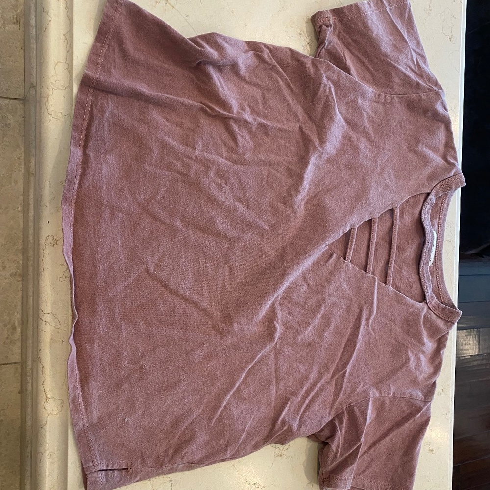 Cotton on size small, pink crop top